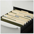 Universal 1/5 Tab Cut Letter Hanging Folder, Standard Green, 8 1/2" Width x 11" Length, 25 Box, UNV14142