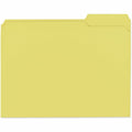 Universal 1/3 Tab Cut Letter Top Tab File Folder, 8 1/2" Width x 11" Length, 100 Box, UNV16164