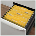 Universal 1/3 Tab Cut Letter Top Tab File Folder, 8 1/2" Width x 11" Length, 100 Box, UNV16164