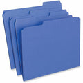 Universal 1/3 Tab Cut Letter Top Tab File Folder, 8 1/2" Width x 11" Length, 100 Box, UNV16161