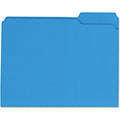 Universal 1/3 Tab Cut Letter Top Tab File Folder, 8 1/2" Width x 11" Length, 100 Box, UNV16161