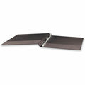 Universal Slant D-Ring View Binder, 3 Rings, 0.5" Capacity, 11 x 8.5, Black, 8 1/2" Width x 11" Length, UNV20701