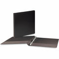 Universal Slant D-Ring View Binder, 3 Rings, 0.5" Capacity, 11 x 8.5, Black, 8 1/2" Width x 11" Length, UNV20701