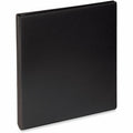 Universal Slant D-Ring View Binder, 3 Rings, 0.5" Capacity, 11 x 8.5, Black, 8 1/2" Width x 11" Length, UNV20701