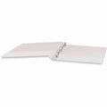 Universal Slant D-Ring View Binder, 3 Rings, 0.5" Capacity, 11 x 8.5, White, 8 1/2" Width x 11" Length, UNV20702