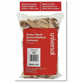 Universal Rubber Bands, Size 107, 0.06" Gauge, Beige, 1 lb Box, 40/Pack, UNV01107