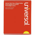 Universal Name Badge Holder, Clear, 50 / Box, UNV56003