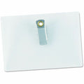 Universal Name Badge Holder, Clear, 50 / Box, UNV56003