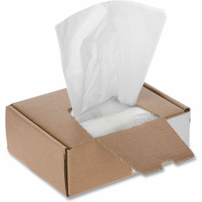 Universal Shredder Bag, Clear, 100 / Box, UNV35947