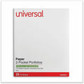 Universal Pocket Folder, 11" Width x 8 1/2" Length, 25 Box, UNV56611