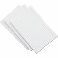 Universal Ruled Index Cards, 5 x 8, White, 100/Pack, 5" Width x 8" Length, UNV47250