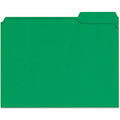 Universal 1/3 Tab Cut Letter Top Tab File Folder, 8 1/2" Width x 11" Length, 100 Box, UNV16162