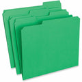 Universal 1/3 Tab Cut Letter Top Tab File Folder, 8 1/2" Width x 11" Length, 100 Box, UNV16162
