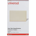 Universal Straight Tab Cut Legal Classification Folder, Manila, 8 1/2" Width x 14" Length, 10 Box, UNV16151