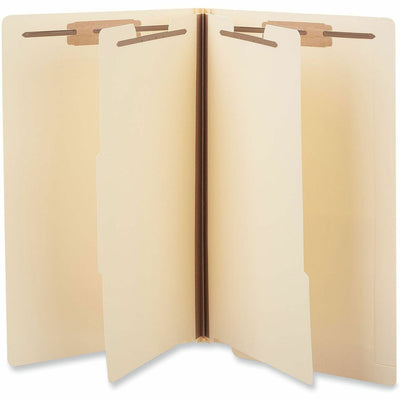 Universal Straight Tab Cut Legal Classification Folder, Manila, 8 1/2" Width x 14" Length, 10 Box, UNV16151