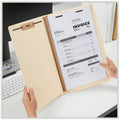 Universal Straight Tab Cut Legal Classification Folder, Manila, 8 1/2" Width x 14" Length, 10 Box, UNV16151