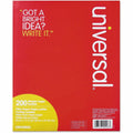 Universal Filler Paper, 3-Hole, 8.5 x 11, Wide/Legal Rule, 200/Pack, UNV20923