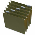 Universal 1/5 Tab Cut Letter Hanging Folder, Standard Green, 8 1/2" Width x 11" Length, 25 Box, UNV14141