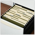 Universal 1/5 Tab Cut Letter Hanging Folder, Standard Green, 8 1/2" Width x 11" Length, 25 Box, UNV14141