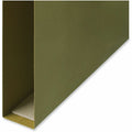 Universal 1/5 Tab Cut Letter Hanging Folder, Standard Green, 8 1/2" Width x 11" Length, 25 Box, UNV14141