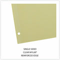 Universal Insertable Tab Index, 8-Tab, 11 x 8.5, Buff, Clear Tabs, 24 Sets, 8.50" Width x 11" Length, UNV20841