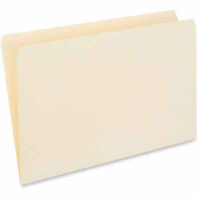 Universal Straight Tab Cut Legal Top Tab File Folder, 8 1/2" Width x 14" Length, 100 Box, UNV16120