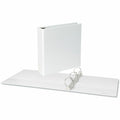 Universal Slant D-Ring View Binder, 3 Rings, 2" Capacity, 11 x 8.5, White, 8 1/2" Width x 11" Length, UNV20746