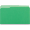 Universal 1/3 Tab Cut Legal Top Tab File Folder, 8 1/2" Width x 14" Length, 100 Box, UNV10522