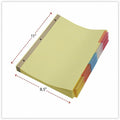 Universal Index Divider, Buff, 8.50" Width x 11" Length, 24 Set, UNV20860