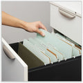 Universal 2/5 Tab Cut Letter Classification Folder, Gray, 8 1/2" Width x 11" Length, 10 Box, UNV10252