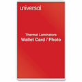 Universal Laminating Pouch, Clear, 25 / Pack, UNV84650