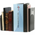 Universal Magnetic Bookends, Magnetic Base, 6 x 5 x 7, Metal, Black, Pair, 1 Pair, UNV54071