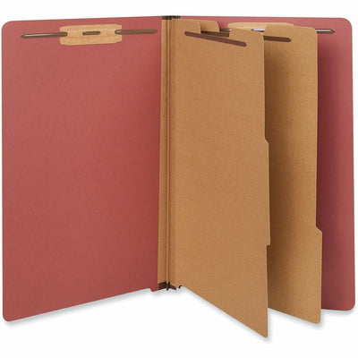 Universal Straight Tab Cut Legal Classification Folder, Red, 8 1/2" Width x 14" Length, 10 Box, UNV10316