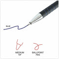 Universal Ballpoint Pen, Retractable, Medium 1 mm, Blue Ink, Blue Barrel, Dozen, 1 Dozen, UNV15511