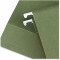 Universal 1/5 Tab Cut Letter Hanging Folder, Standard Green, 8 1/2" Width x 11" Length, 25 Box, UNV14143