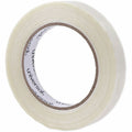 Universal 120# Utility Grade Filament Tape, 3" Core, 18 mm x 54.8 m, Clear, 1 Roll, UNV30018