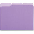 Universal 1/3 Tab Cut Letter Top Tab File Folder, 8 1/2" Width x 11" Length, 100 Box, UNV10505