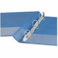 Universal Slant D-Ring View Binder, 3 Rings, 1.5" Capacity, 11 x 8.5, Light Blue, 8 1/2" Width x 11" Length, UNV20723