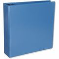 Universal Slant D-Ring View Binder, 3 Rings, 2" Capacity, 11 x 8.5, Light Blue, 8 1/2" Width x 11" Length, UNV20733