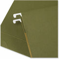 Universal 1/5 Tab Cut Legal Hanging Folder, Standard Green, 8 1/2" Width x 14" Length, 25 Box, UNV14152