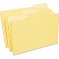 Universal 1/3 Tab Cut Legal Top Tab File Folder, 8 1/2" Width x 14" Length, 100 Box, UNV15304