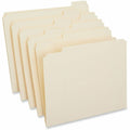 Universal 1/5 Tab Cut Letter Top Tab File Folder, 8 1/2" Width x 11" Length, 100 Box, UNV16115