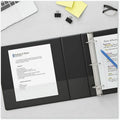 Universal Ring Binder, Black, 8 1/2" Width x 11" Length, UNV20771