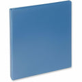 Universal Slant D-Ring View Binder, 3 Rings, 1" Capacity, 11 x 8.5, Light Blue, 8 1/2" Width x 11" Length, UNV20713