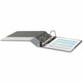 Universal Deluxe Easy-to-Open D-Ring View Binder, 3 Rings, 2" Capacity, 11 x 8.5, Black, 8 1/2" Width x 11" Length, UNV30731