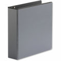 Universal Deluxe Easy-to-Open D-Ring View Binder, 3 Rings, 2" Capacity, 11 x 8.5, Black, 8 1/2" Width x 11" Length, UNV30731