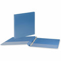 Universal Slant D-Ring View Binder, 3 Rings, 0.5" Capacity, 11 x 8.5, Light Blue, 8 1/2" Width x 11" Length, UNV20703