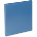 Universal Slant D-Ring View Binder, 3 Rings, 0.5" Capacity, 11 x 8.5, Light Blue, 8 1/2" Width x 11" Length, UNV20703