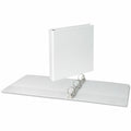 Universal Slant D-Ring View Binder, 3 Rings, 1.5" Capacity, 11 x 8.5, White, 8 1/2" Width x 11" Length, UNV20744