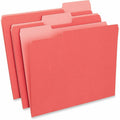 Universal 1/3 Tab Cut Letter Top Tab File Folder, 8 1/2" Width x 11" Length, 100 Box, UNV12303